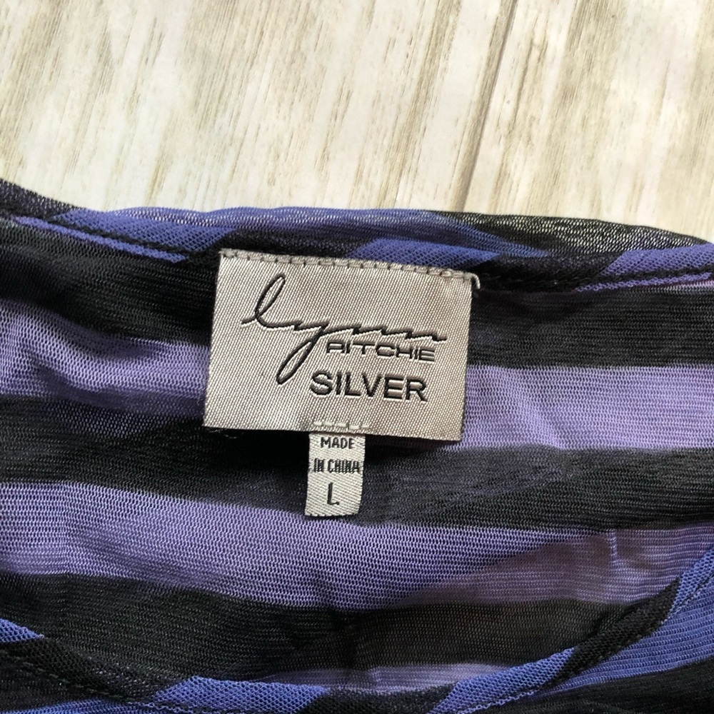 💚Lynn Ritchie Silver tunic - Picture 4 of 5